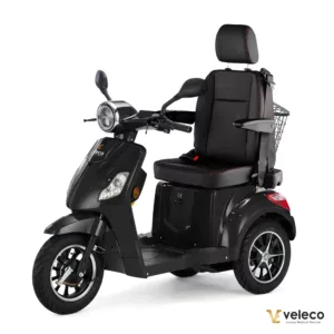 Veleco Draco Mobility Scooter Li-On Capitan Seat Black main view