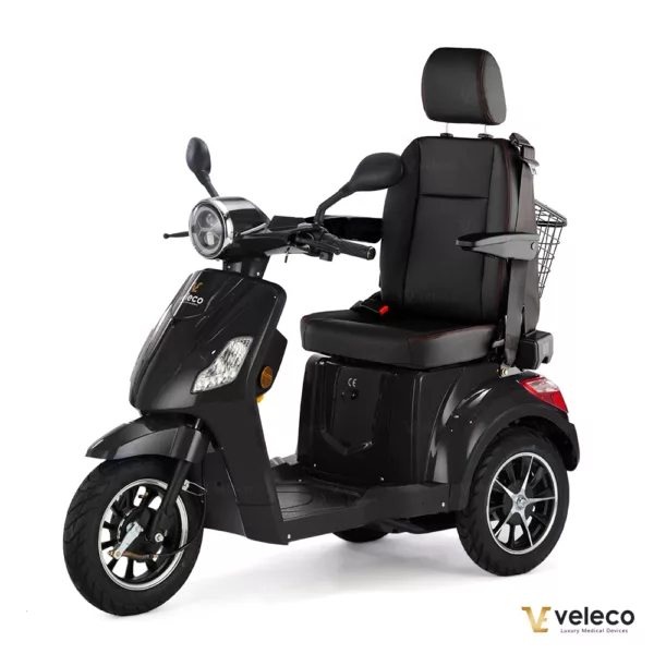 Veleco Draco Mobility Scooter Li-On Capitan Seat Black main view