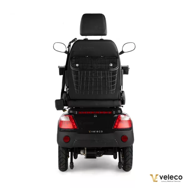 Veleco Draco Mobility Scooter Li-On Capitan Seat Black back view