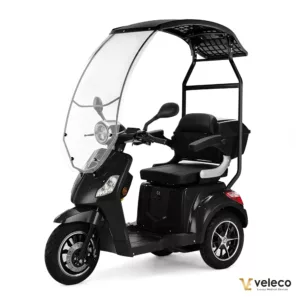 Veleco Draco Mobility Scooter Black main view