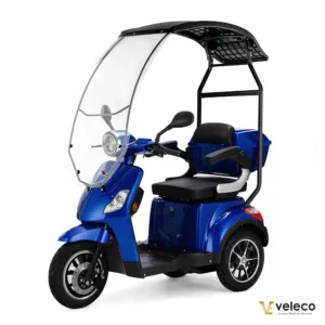 Veleco Draco Mobility Scooter Blue main view