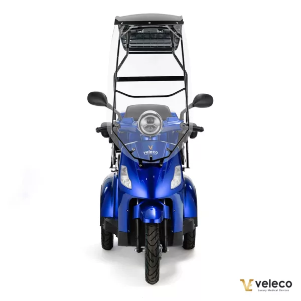 Veleco Draco Mobility Scooter Blue front view