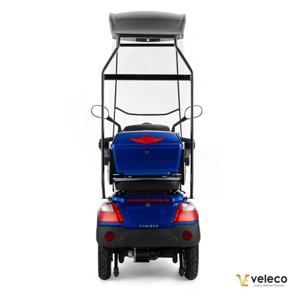 Veleco Draco Mobility Scooter Blue back