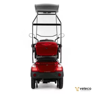 Veleco Draco Mobility Scooter Red back