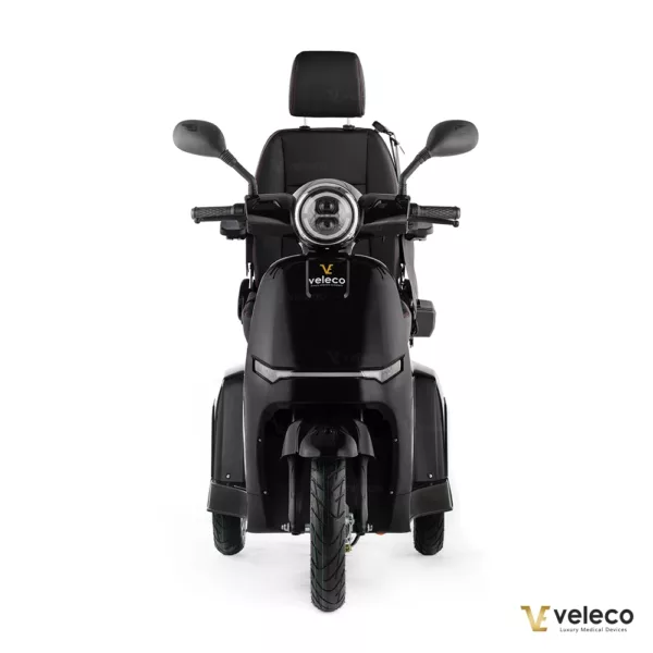 Veleco Turris Mobility Scooter Li-On Capitan Seat Black front view