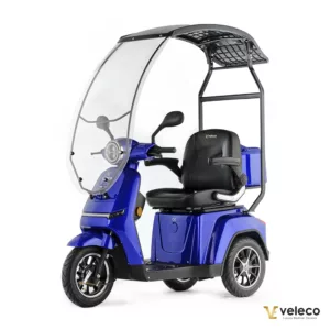 Veleco Turris Mobility Scooter Li-On Roof Blue main view